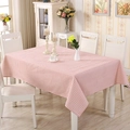 Mantel rectangular de cuadros vichy rojos y blancos para decoración de mesa de comedor - Cuadrado pequeño / Cuadros Rosas