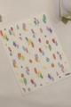 Bunte Nagelaufkleber im Ölgemälde-Stil mit abstrakten Pastellstrichen YT6853 - Relief Stil (YT6853)