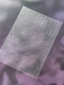 Transparent nail stickers featuring abstract four-point star patterns in model YTT-01 - Irregular Style (YT T-01)