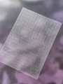 Gothic cross and fleur-de-lis embossed nail art stickers on transparent PET film - Cross Style (YT T-02)