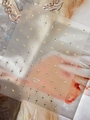 Self-adhesive gold star nail stickers with 3D crystal diamonds for elegant nail art - Crystal Gold Star Type (YT7708MeS)