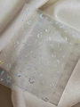 Holographic 3D star and moon nail stickers with metallic gold finish in YT7057 style - Holographic Starlight (YT7057Pro)
