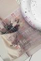 Chic bow tie nail stickers with colorful polka dots on a transparent backing sheet - YT7611Pm / Colorful