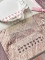Colorful 3D embossed bow nail stickers with varied hues on a transparent PET base - Multicolor Bowknot (YT6884)