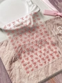 Self-adhesive nail art sticker with small red bow patterns and SKU YT6885 code - Red Bowknot (YT6885)