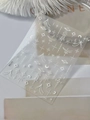 White boho sun and moon nail art decals YT7104 on minimalist aesthetic background - White Relief (YT7104)