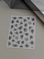Schwarze geprägte Spinnennetz-Nagelaufkleber für Halloween, Stil YT6565 auf Netzdeko - Geprägtes Schwarzes Spinnennetz (YT6565)