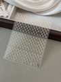 Autocollants d'ongles à grille dorée de luxe avec accents de perles sur feuille YT6019 - Style Pro Feuille d'Or (YT6019)