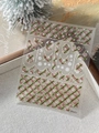Christmas nail art stickers with red and green plaid and snowflake patterns - YT6451 Green Red (YT6451)