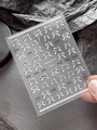 Elegante schwarz-weiße Schleifen-Nagelaufkleber mit zarten Spitzenmustern Modell YT5660 - Relief Stil YT5660