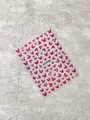 Pink laser butterfly nail art stickers with various sparkling patterns for manicure YT6071 - Rhinestone Silver Laser Pink Purple Butterfly Style (YT6071Pro)