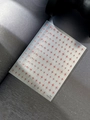 Sparkling red star pattern nail art stickers style YT5718 with transparent backing - Flat Red Star Style (YT5718Pm)
