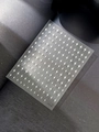 Silver octagonal star nail art stickers with metallic finish style YT5720 - Hot Stamping Silver Star Style (YT5720Si)