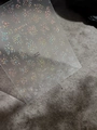 Holographic laser firework nail art sticker YT4496 with sparkling star patterns - Laser Sparkling Starry Sky Style (YT4496xgpro)