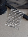 Timbro trasparente artistico YT4181 con scritte corsive per scrapbooking e fai-da-te - Rilievo (YT4181)
