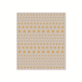 Gold star nail art stickers with various sizes on a white backing board BDJ1037 - BDJ1037-03 Gold / Gold