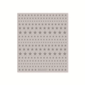 Taupe pentagram nail stickers with assorted star sizes and adhesive backing BDJ1037 - BDJ1037-04 Silver / Silver