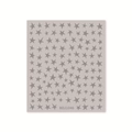 Nail art stickers with grey star patterns and BDJ1046 product code on a light background - BDJ1046-04 Silver / Silver