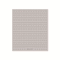Self-adhesive silver hollow heart nail art stickers in model BDJ1057 with grey base - Silver Outlined Heart (BDJ1057-04)