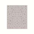 Stickers nail art animaux de dessin animé taupe avec chats chiens et cœurs BDJ1074 - Graffiti Tendance Argent sur Base Taupe (BDJ1074)