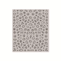 Autocollants ongles BDJ1078 avec animaux, fleurs et nœuds noirs pour le nail art - Illustration Chaleureuse Noir sur Base Taupe (BDJ1078)