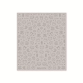 Stickers ongles cartoon motifs fruits et animaux, fond gris, modèle BDJ1079 - Fruits et Amour Argent sur Base Taupe (BDJ1079)