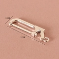 Mini scie miniature en alliage argenté pour bijoux DIY, taille 2,9 cm x 0,8 cm - Scie