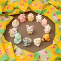 Miniatuur dierenbeeldjes van hars in kleurrijke blind bags voor DIY knutseldecoratie - 12 Sterrenbeelden Willekeurig