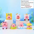 Cartoon character blind box collection featuring cute plush figures in funny costumes - Single Random / Leisurely Time Figure (1040-130) (6 Pcs/Set)