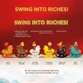 Cartoon rocking horse figurines set of 6 blind box collectible dolls 65x80mm - Single Random / Prosperity Series Ornament (A001) (6 Pcs/Set)