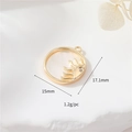 14K gold plated round starburst pendant with white shell inlay and zircon accents - Half Sun Round Style (cul2100)
