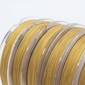 Golden nylon coated stainless steel bead wire spools for DIY jewelry making material - Gold 0.4mm (D1066 Gold 0.4mm*100m)