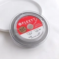 0.40mm stainless steel nylon coated beading wire, 1x7 strands clear 100m spool - Steel Color 0.4mm (D1066 Steel 0.4mm*100m)