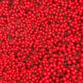 Artificial red berries with long wire stems for DIY Christmas tree decoration, bulk set - 10mm / Red