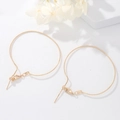 Detail of 14K gold-plated box chain bracelets with adjustable needle and lobster clasp - 14K Gold