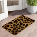 Tappetino retrò con stampa leopardata in fango di diatomee, antiscivolo per ingresso - 40*60cm / Stampa leopardata