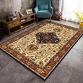 Detailansicht eines Perserteppichs mit floralen Motiven und gewebter Textur für Wohnzimmer - Sbt Persian-5 / 40*60cm【Hautfreundlicher Samt】