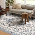 Tapis marocain vintage avec motif persan beige pour la décoration du salon - Tapis Mlg_large-4 / 40*60cm (Imitation Cachemire)
