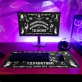 Πολύ μεγάλο mousepad Ouija με μυστικιστικό αλφάβητο και φεγγάρι για gaming setup - 30*60cm / Μυστικιστικός Πίνακας Ouija (SYT827-2)