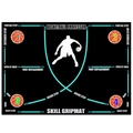 Skill Gripmat basketball training mat with non-slip diatom mud for footwork drills - Style F