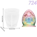 Taj Mahal Silikonform für Eier-Architekturkerzen und DIY-Gipsdekorationen - Eischnitzerei-Architektur (lz724-155)