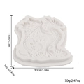 Detailed size specifications of the maple leaf dragon silicone mold for DIY crafts - Maple Leaf Dragon Shape