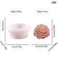 Siliconen mal voor 3D-bloemzeep en geurkaarsen van pioenrozen voor DIY projecten - Kleine Jasmijn