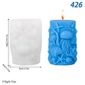 Stampo in silicone a tema marino con meduse e stelle marine per candele profumate fai da te - Medusa Oceanica (lz-426)