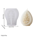 Hollow Christmas tree silicone mold and wax candle set for DIY scented candle making - Hollow Christmas Tree Charm