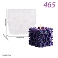 Square floral silicone mold for DIY hydrangea candles and plaster decorative ornaments - Hydrangea Column Style (lz-465)