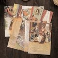 Vintage Aschenputtel Dekopapier Set für Scrapbooking und DIY Fotoalben Zubehör - Aschenputtel-Thema