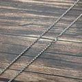 Collier élégant en acier inoxydable argenté avec un fermoir mousqueton sûr - 3MMx70CM / Acier