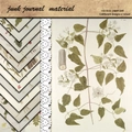 12 hojas de papel vintage con motivos botánicos para junk journals y manualidades DIY - Materiales de Referencia Botánicos Pintados a Mano
