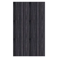Adesivo murale moderno grigio scuro effetto legno con doghe verticali per decorazione - Griglia in Legno Grigio Scuro (CT26Y70026M) / 44*150cm*1 Foglio